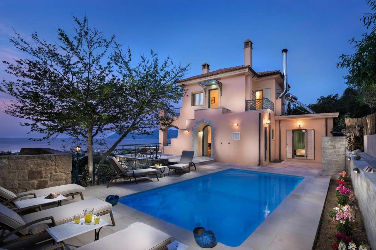 Seaview Villa Sofia ' Top Destination ' Kissamos Luaran gambar