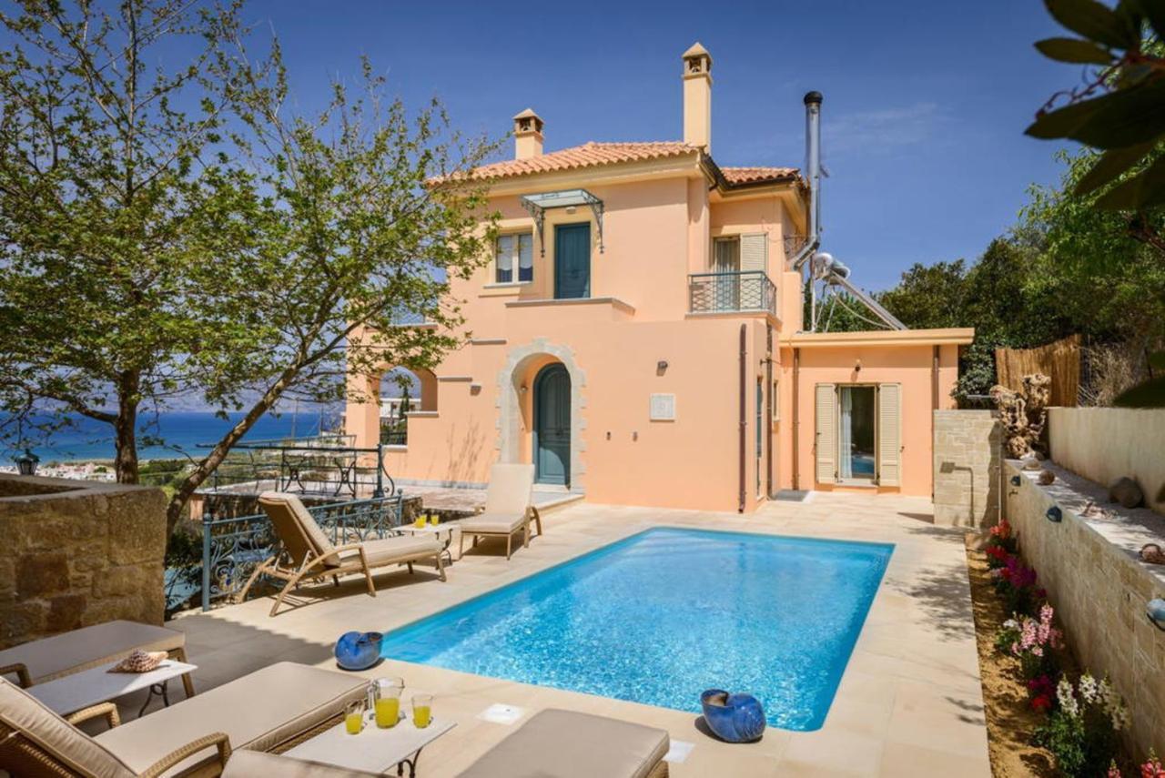 Seaview Villa Sofia ' Top Destination ' Kissamos Luaran gambar